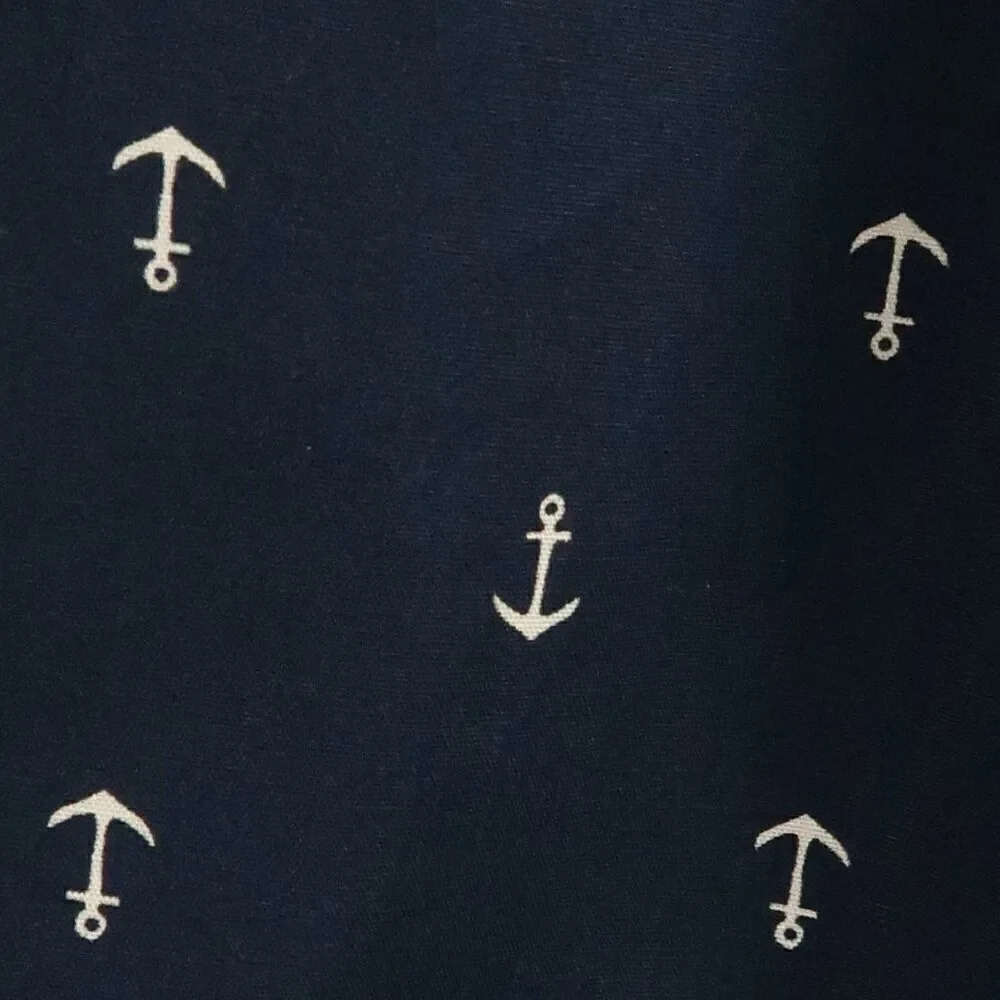 NAUTICA SLEEPWEAR MARITIME BLUE ANCHOR PRINT SLEEP SHORT SIZE MEDIUM NWT - Picture 8 of 11